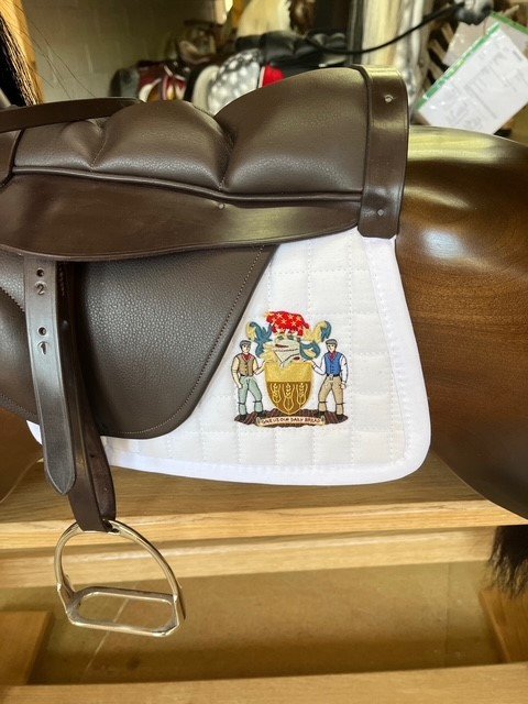 Rocking horse detail work