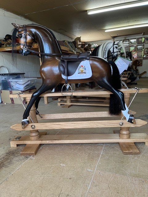 Rocking horse other side view